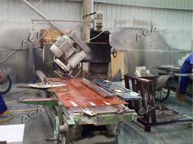 Stone Edge Trimming&Cutting Machine for Profiling Stones Slabs (QB600)