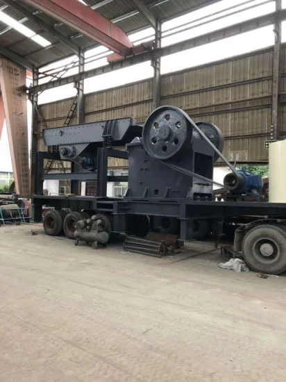 60-80 T/H Motor PE 500*750 Jaw Crusher Discharge Into 40 mm Stone High Efficiency Mining Machinery Ore Crusher Machine Spare Parts Grinding Machine