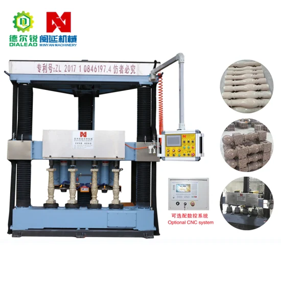 Dialead Customized Stone Railings Cutting Machine Auto Baluster Shape Cutting Machine Vase Profiling Machine