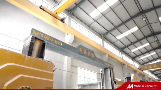 CNC Column Granite Marble Profile Cutting Diamond Wire Saw Machine Stone Cutting Machine