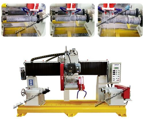 Factory Price CNC Processing Machine/ Automatic Column/Baluster Cutting/Profiling/Railing Lathe (SYF1800)