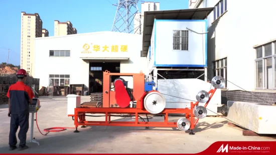 Permanent Magment/Small Big/Hard Rock/Stone Block/Granite Marble/Quarry Cutting/Quarrying Mining/Shaping Trimming Squaring/Wire Saw Machine Manufacturer Price