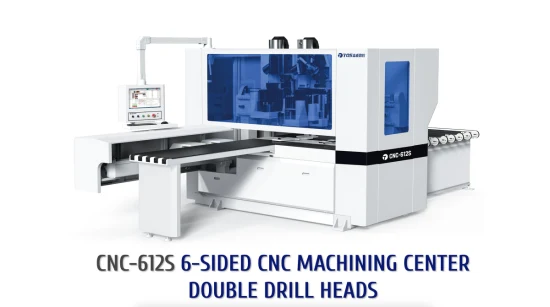 Automatic 6-Sided Machining Center Six-Sided Drilling Machine with Double Drill Pack