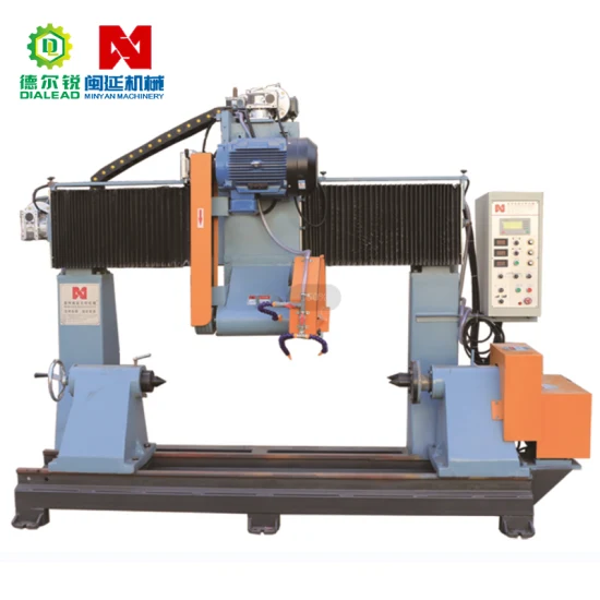 Dialead Factory Supplies Stone Cutting Machines Balustrade Baluster Railing Vase Shaping Profiling Machine